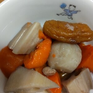 里芋と根菜の煮物